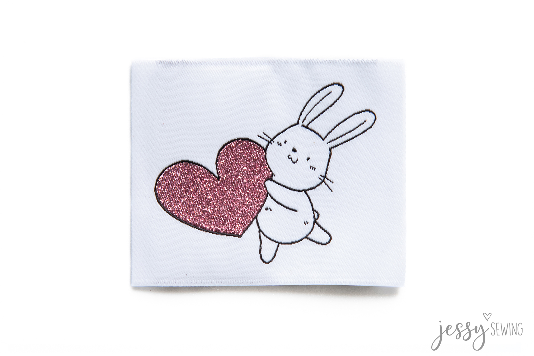 #287 XXL Patch "Bunny with Heart"