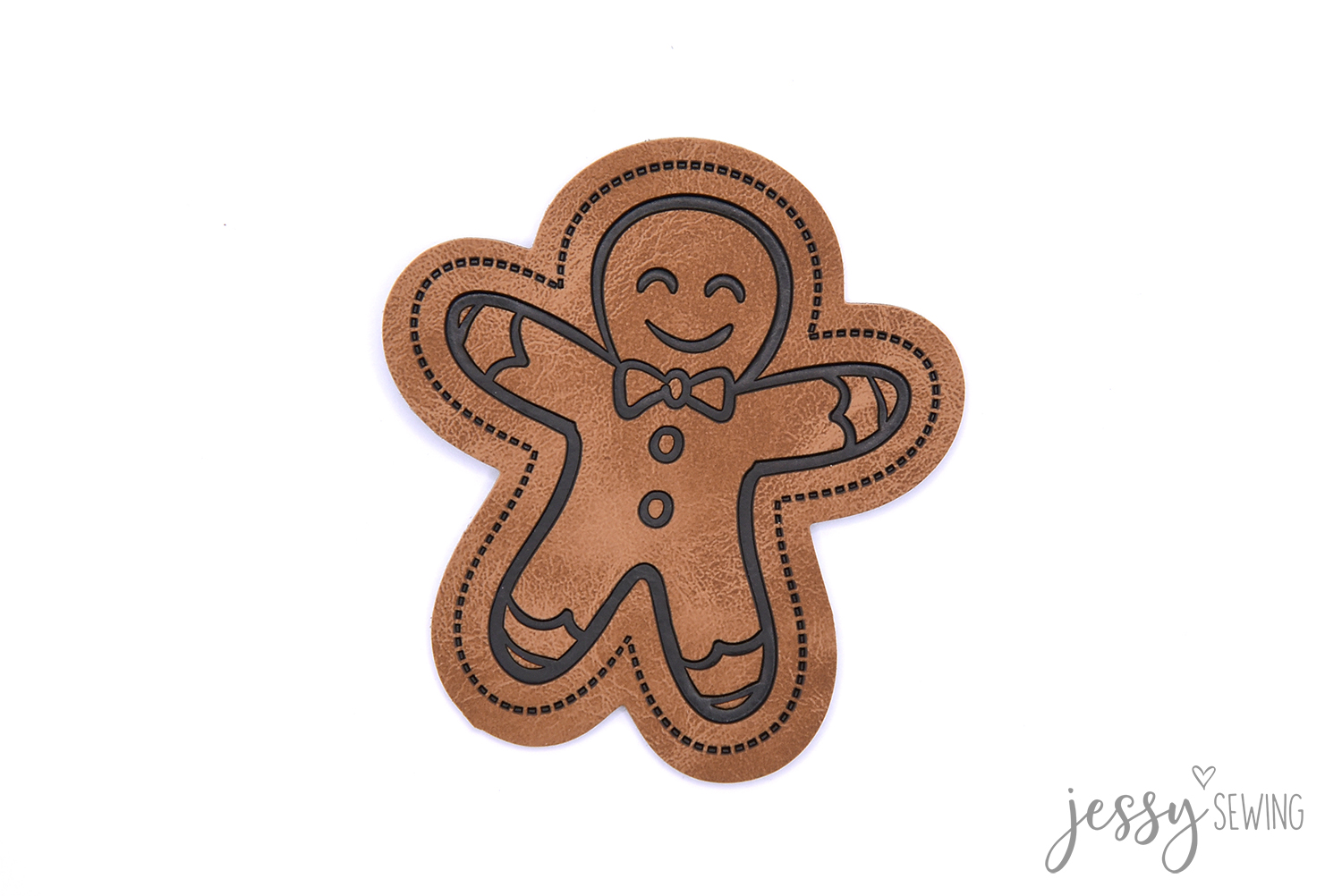 #65 Label "Gingerbread Man"