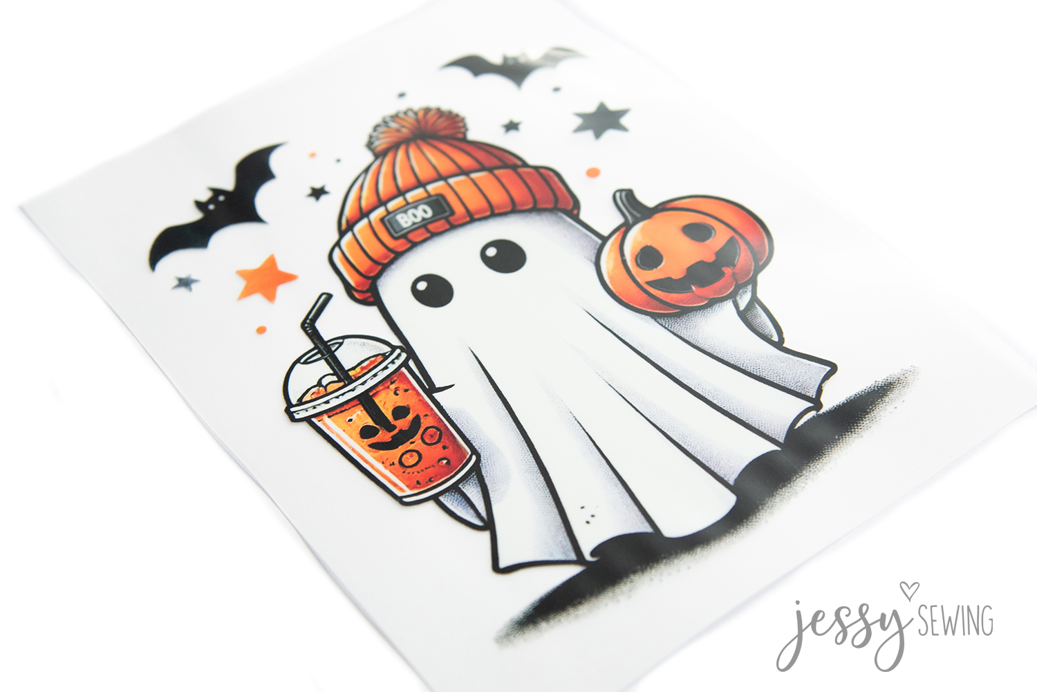 Bügelbild "halloween ghost"