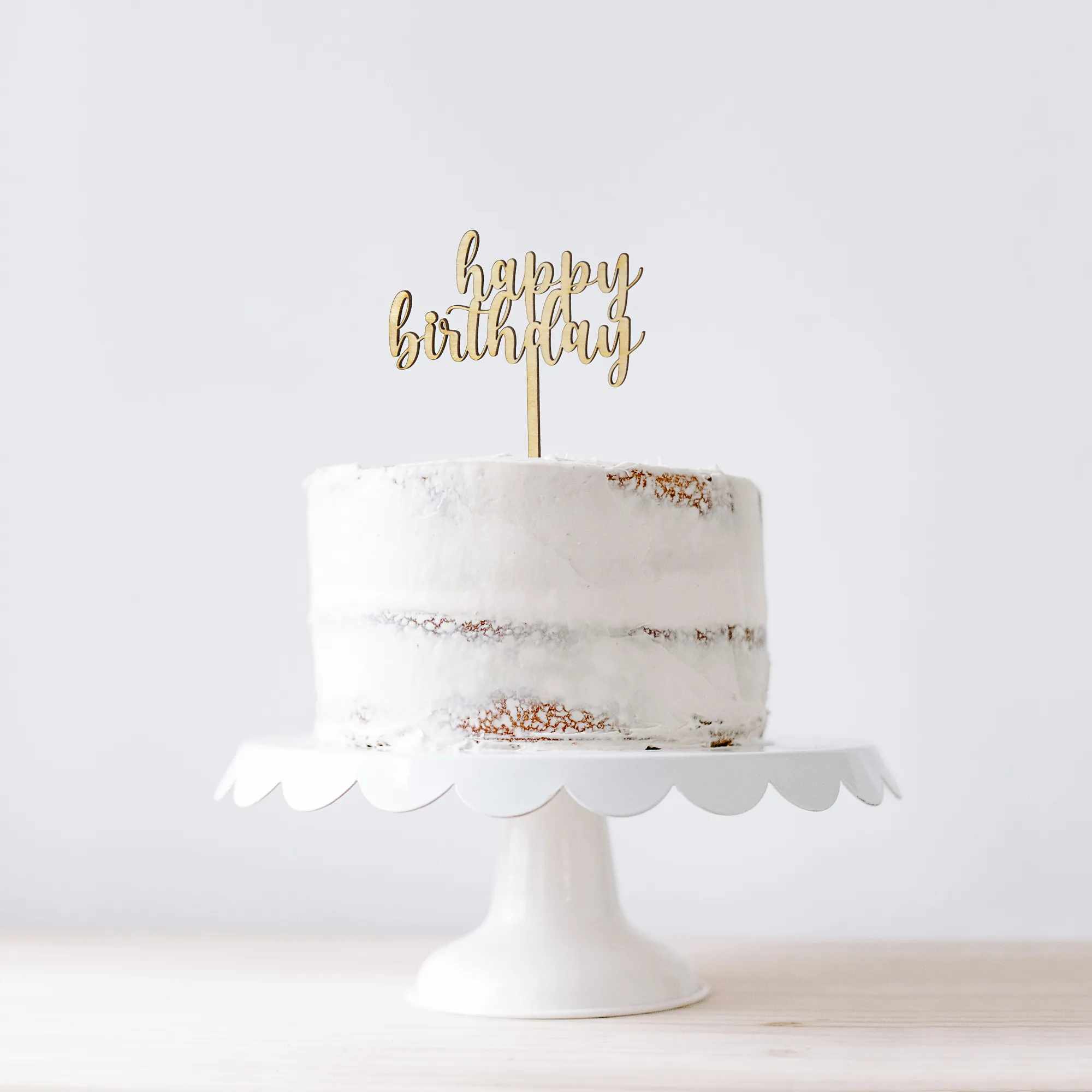 Cake Topper Nr. 12 "happy birthday"