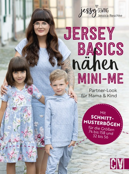 Buch "Jersey-Basics nähen: Mini-Me" 1. Auflage 02/2024 Jessy Sewing 
