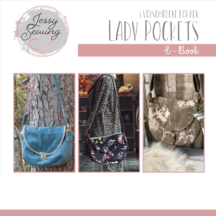 eBook - *Lady Pockets* Damentasche, Handtasche, 3 Formen